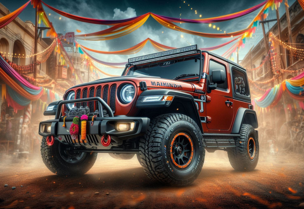 Mahindra thar gadi