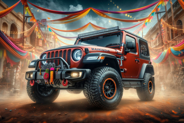 Mahindra thar gadi